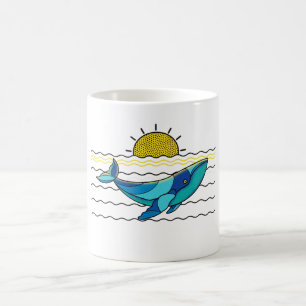 whale coffee mug