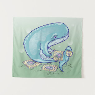 Whale Crocheting Tapestry
