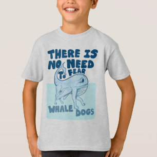 Whale Dog funny creature T-Shirt