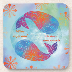 Whale dream coaster