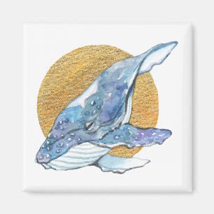 Whale Dream  Magnet