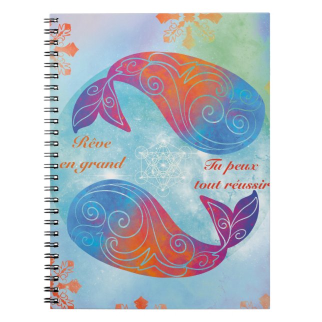 Whale dream notebook (Front)