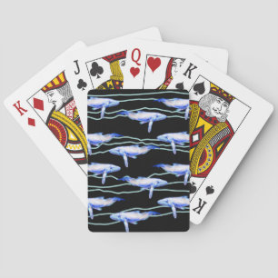 Whale Fish  Playing Cards