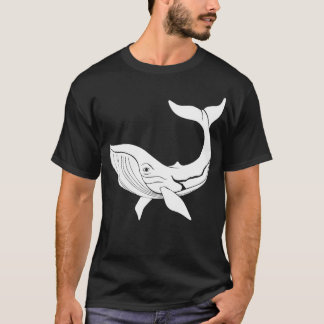 Whale Funny Fishing Fisherman Gift T-Shirt