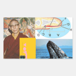 Whale in the Nail Sticker