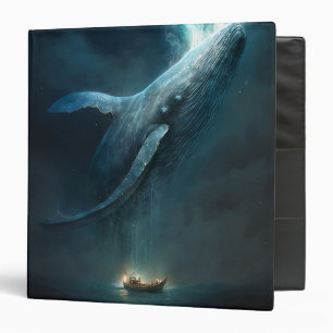 Whale In The Sky Fantasy Art Binder
