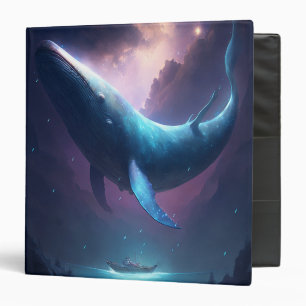 Whale In The Sky Fantasy Art Binder
