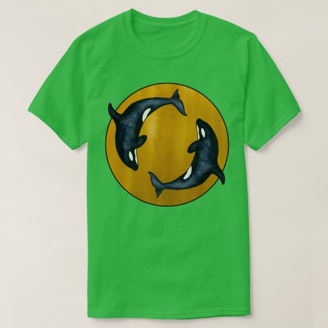 Whale Infinity T-Shirt (Design Front)