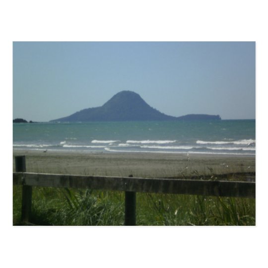 Whale Island, New Zealand Postcard