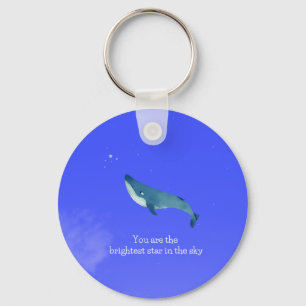 whale keychain