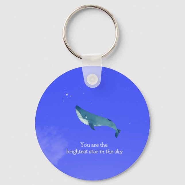 whale keychain (Front)
