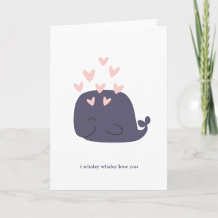 Whale Love  Card