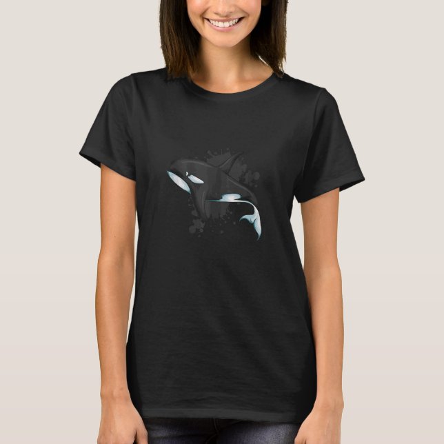 Whale Lover Humpback Whale Shark Whale Fan Orca Wh T-Shirt (Front)