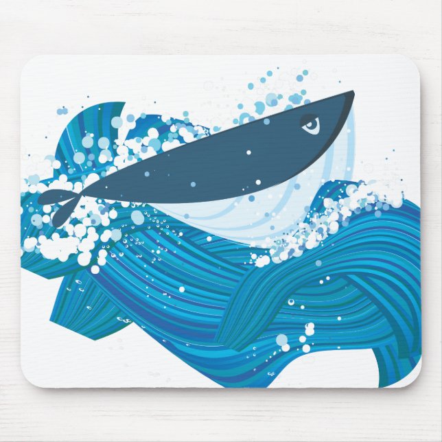 Whale Mouse Pad (Front)