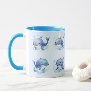 Whale  mug