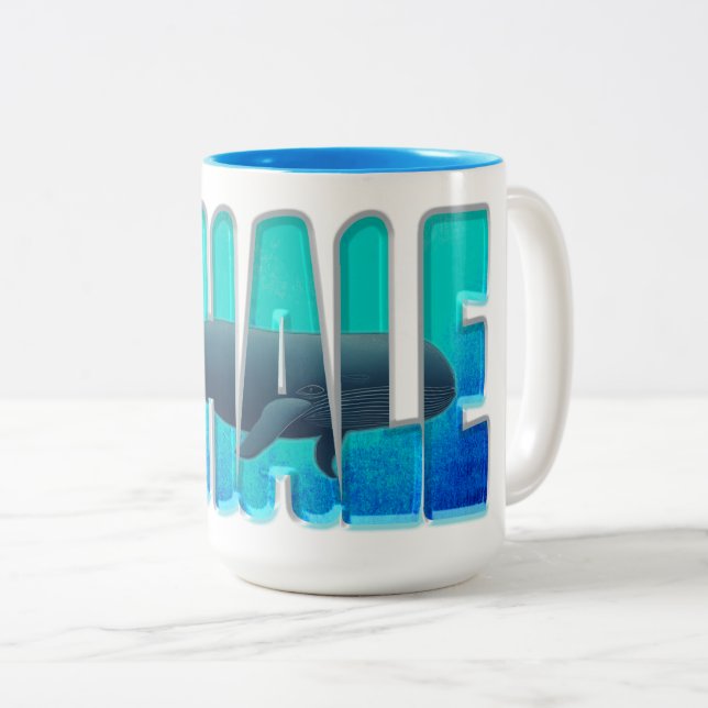 whale mug (Front Right)