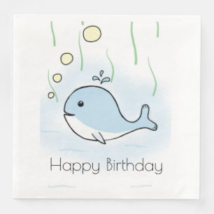 Whale Napkin