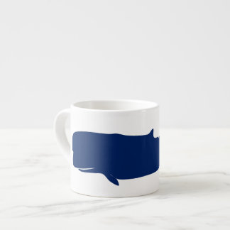 Whale Navy Espresso Cup