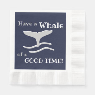 Whale of a Good Time Napkin