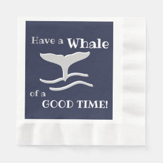 Whale of a Good Time Napkin