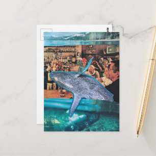 Whale of a Time Postcard