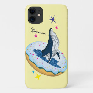 whale on doughnut case