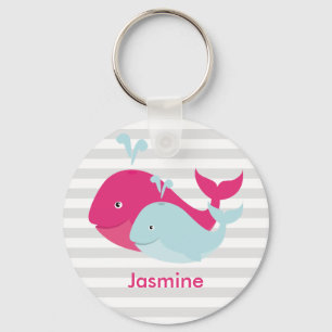 Whale Pals Keychain