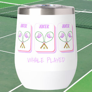 Whale Played! Preppy Tennis Mahjong Tiles Custom