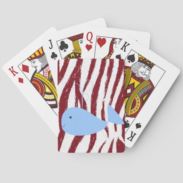 Whale Playing Card Deck (Back)