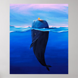 Whale Poster