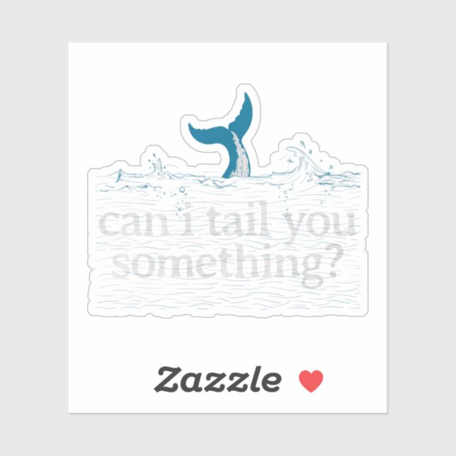 Whale Pun: Can I Tail You Something? (Sheet)
