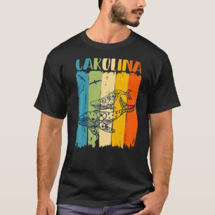 Whale Retro Carolina Matching Best Friends Family T-Shirt