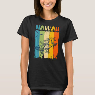Whale Retro Hawaii Hawaiian Matching Best Friends  T-Shirt