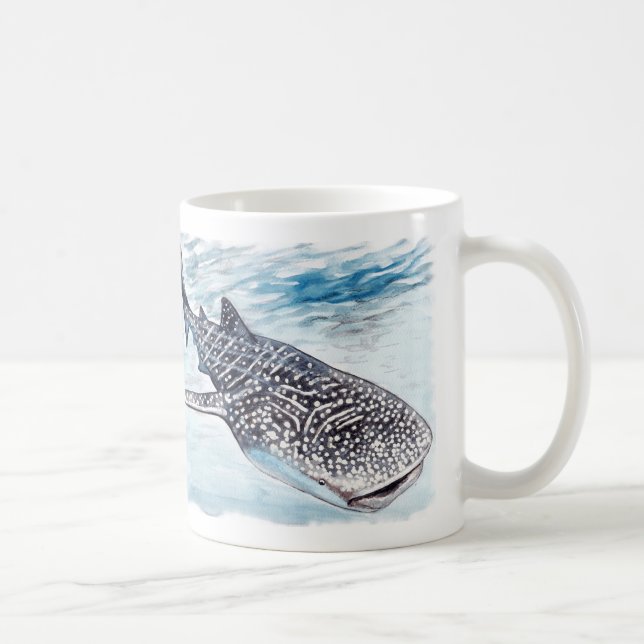 Whale Shark Artwork Mug (Right)