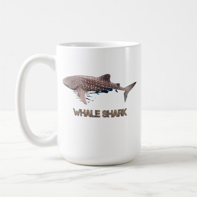Whale Shark Coffee Mug (Left)