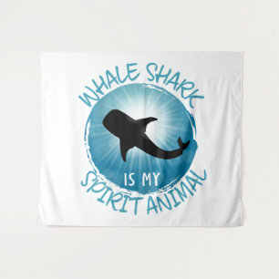 Whale Shark Is My Spirit Animal Tapestry
