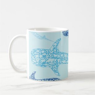 Whale shark mug
