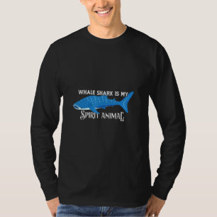 Whale Shark My Spirit Animal Sea Mammals Marine Bi T-Shirt