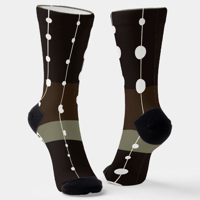 Whale Shark Pattern Socks (Angled)