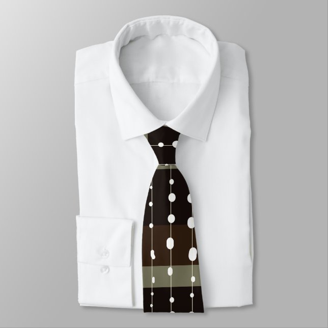 Whale Shark Pattern Tie (Tied)