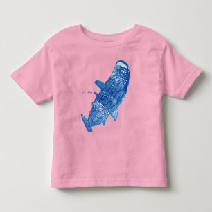 whale shark toddler t-shirt