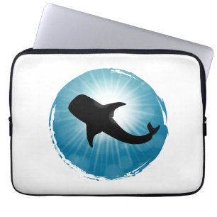 Whale Shark Underwater Aquatic Life Laptop Sleeve