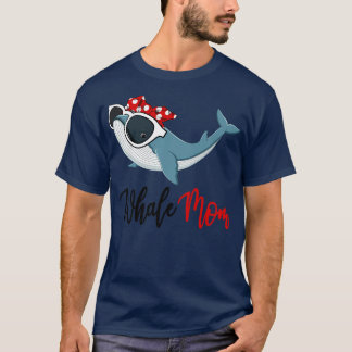 Whale Shirt Whale Mom Bandana