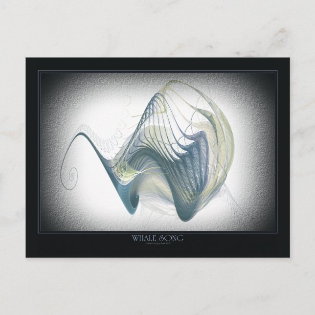 Whale Song Postcard (Front)