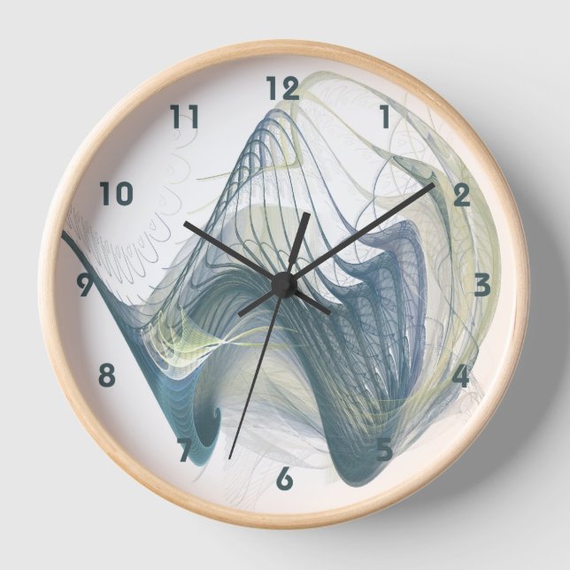 Whale Song Wall Clock (Front)