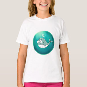 Whale, Sperm Whale, Underwater T-Shirt