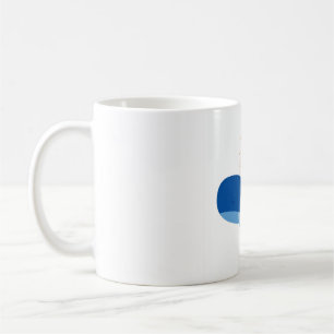 Whale Spouting Stars and Moon Coffee Mug