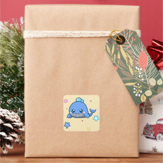 Whale Sticker