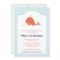 Whale Swim Summer Birthday Party Invitation