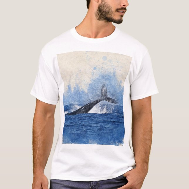 Whale T shirt  (Front)